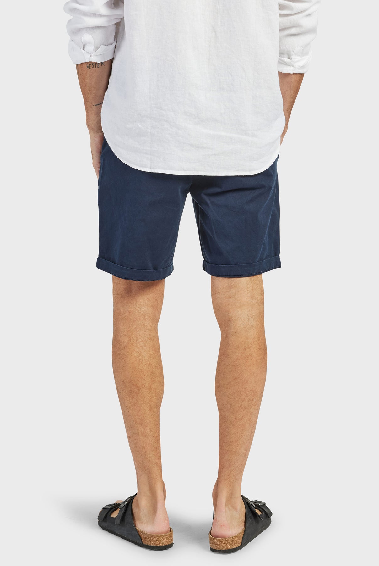 Cooper Chino Short- Charcoal