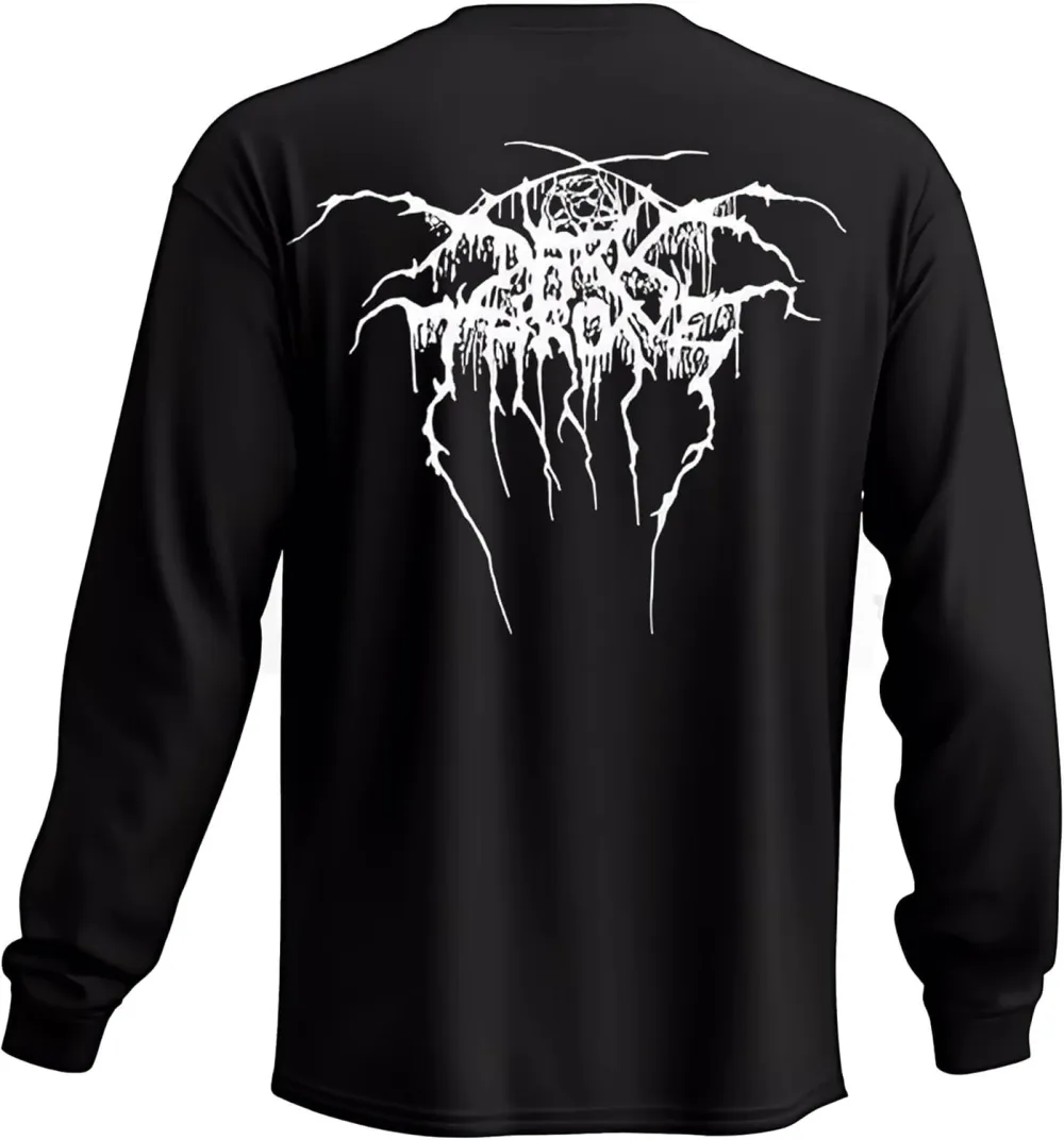 Men's A Blaze in The Northern Sky Printed Long Sleeve T-Shirt