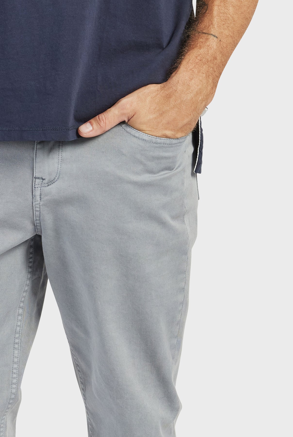 Jensen 5 Pocket Pant-Almond tan