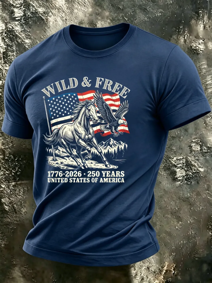 Men's American Heritage Wild & Free Print Shirt