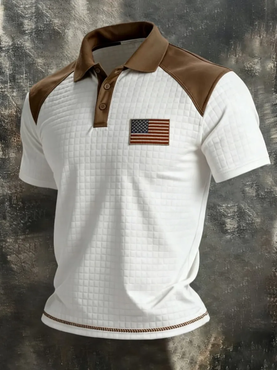 U.S. 250th Anniversary Print Men's Polo Shirt
