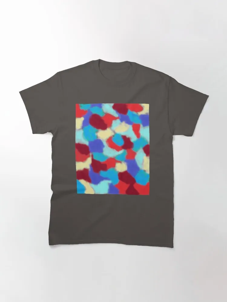 Tye Dye Look Multi Color Classic T-Shirt