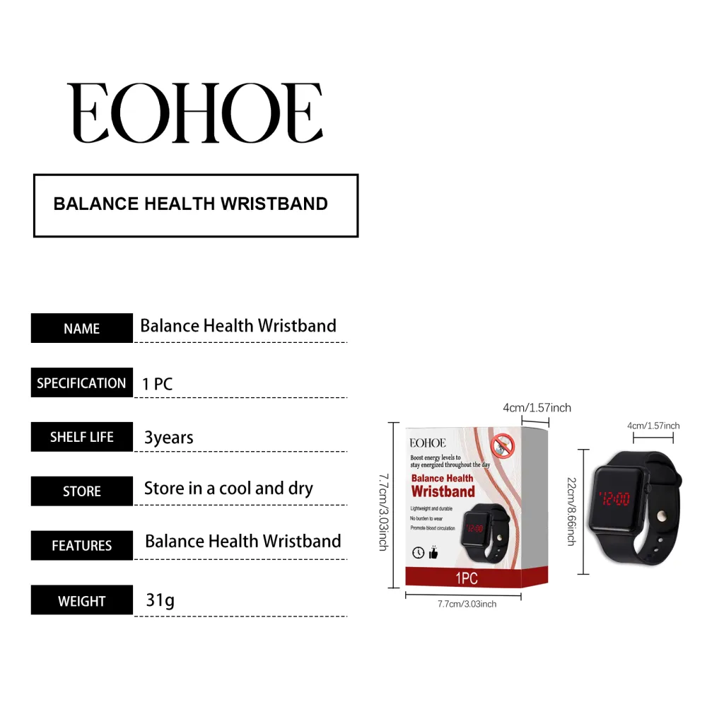 Body balance care watch