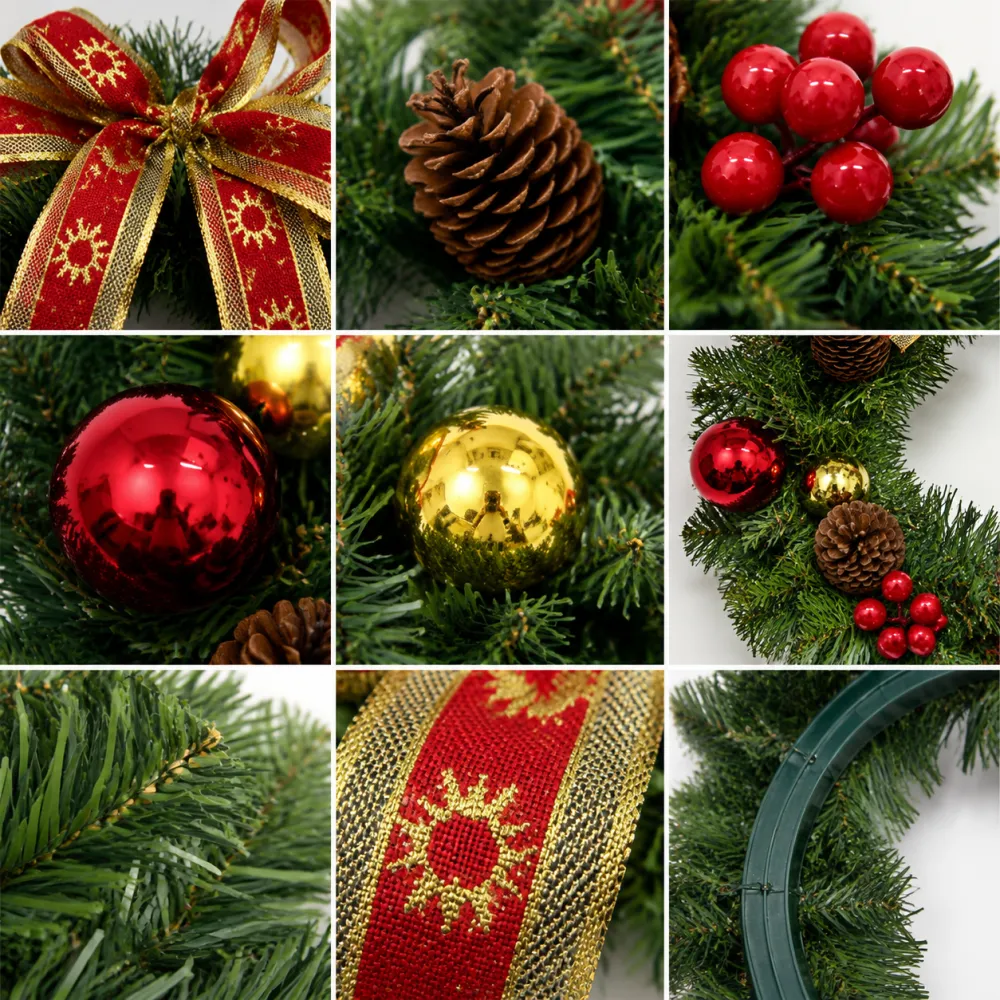 Christmas decorations, Christmas wreaths