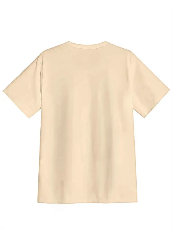 Women's Fashion Letter Print Short Sleeve T-shirt