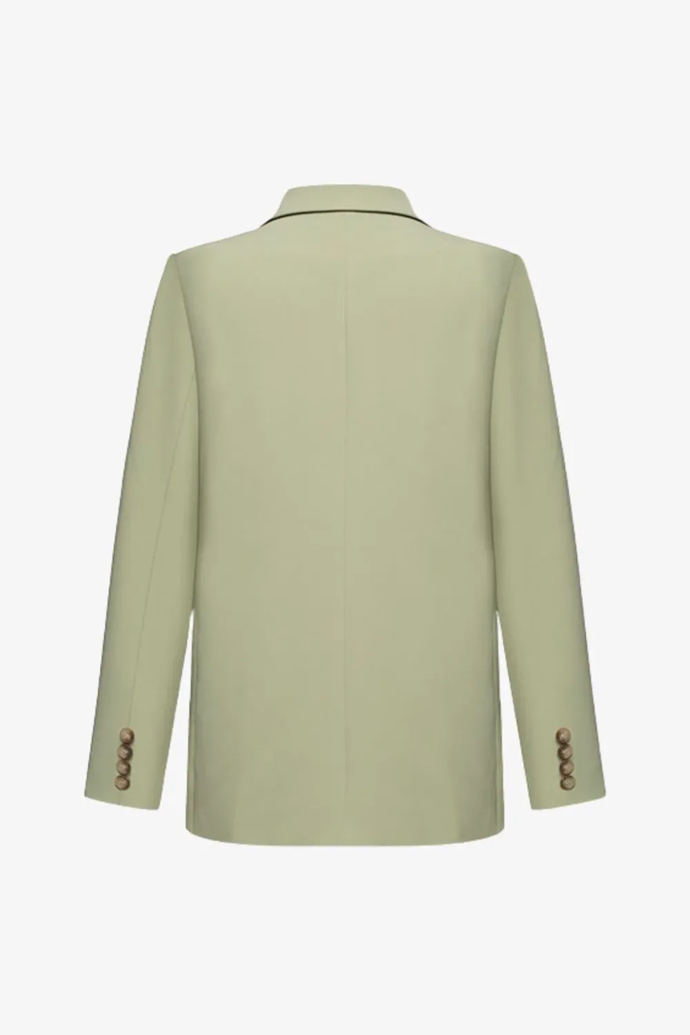 Moss Tencel Semi - Fitted Blazer