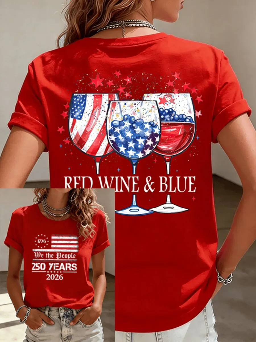 Women's 250th Anniversary Celebration Printed T-shirt