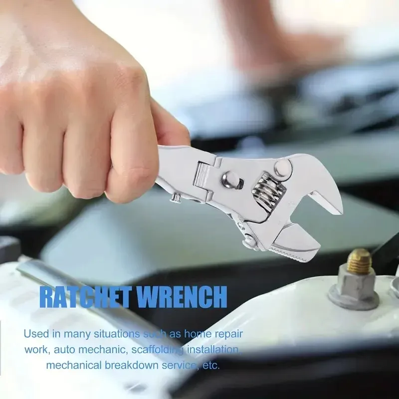Flexible Head Foldable Wrench