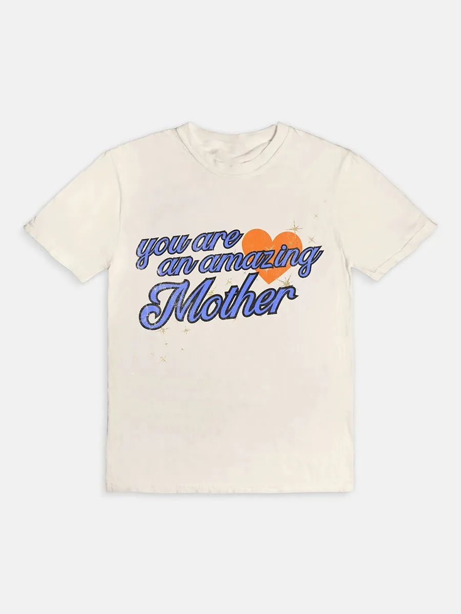 Letter Crew Neck Short Sleeve T-Shirt