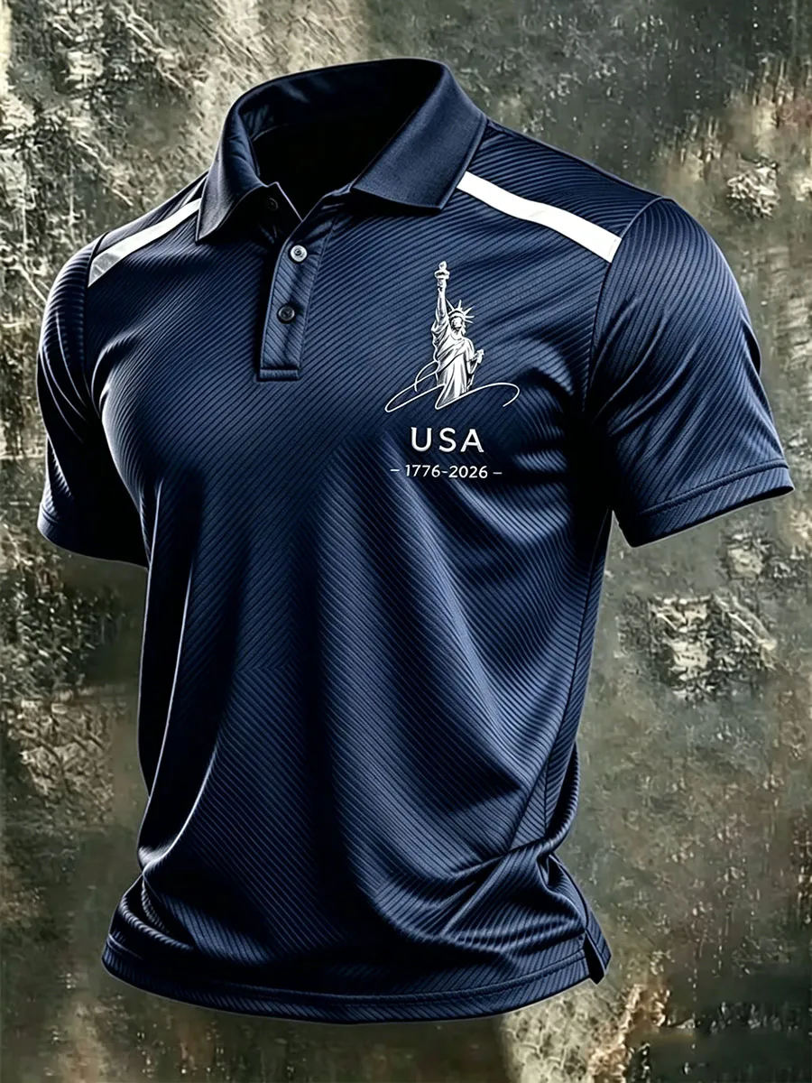 Men's 250th Anniversary of American Independence Polo Shirt