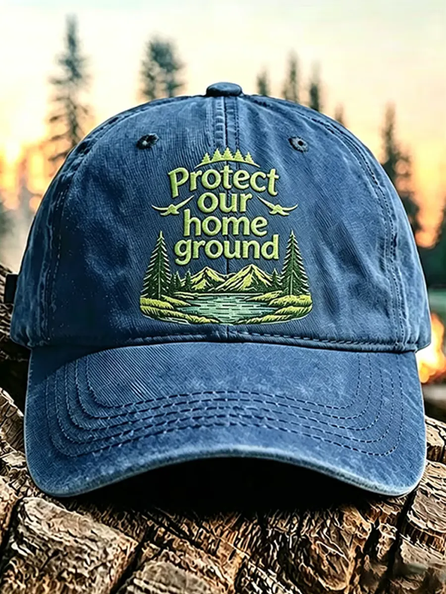 Protect Our Homeland Print Baseball Cap