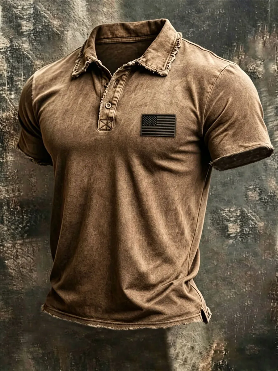 Men'S 250Th Anniversary Printed Casual T-Shirt