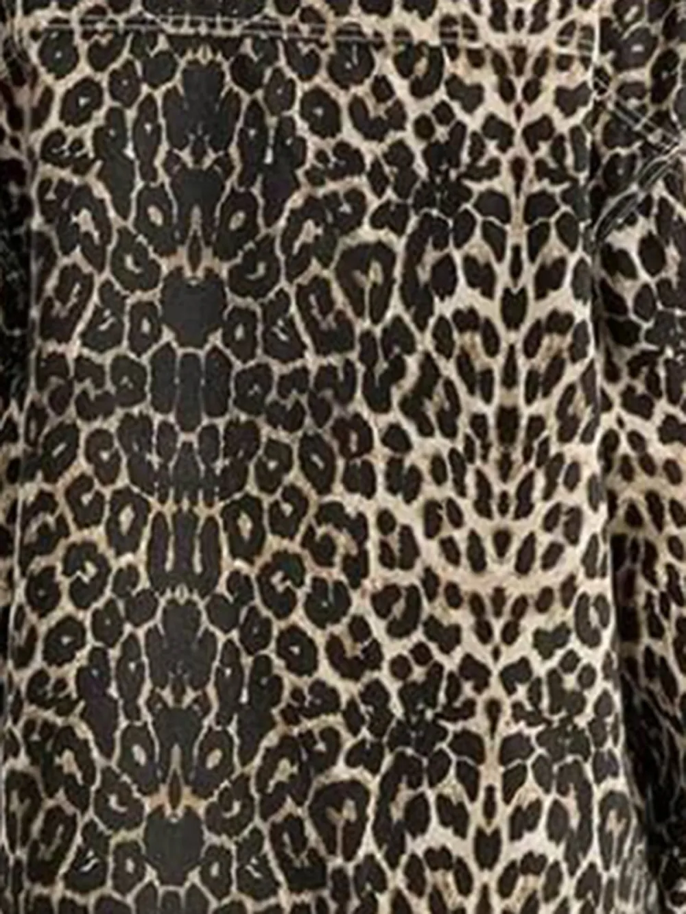 Leopard Print Button Up Shacket