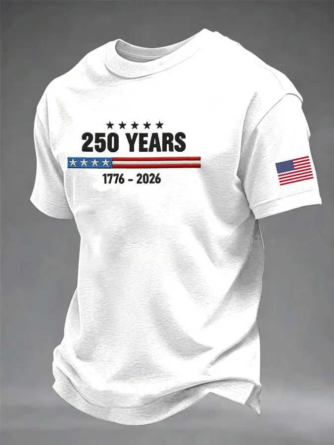 Men's 250th Anniversary Printed T-Shirt