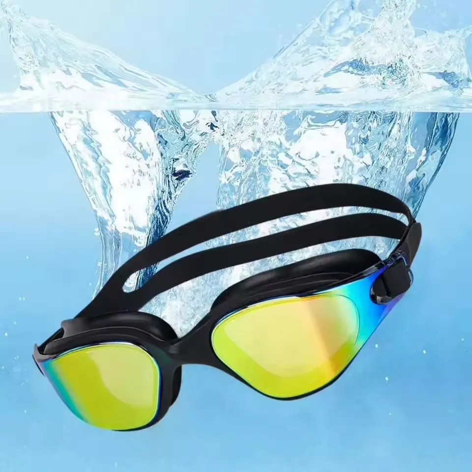 Fashion Waterproof Multi-Color Swimming Goggles