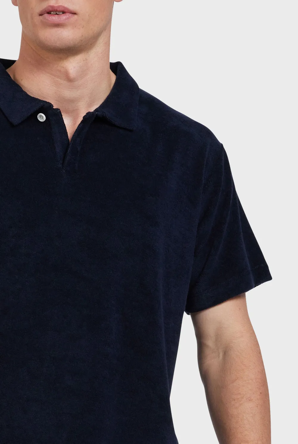 Short Sleeve Polo Neck Tee