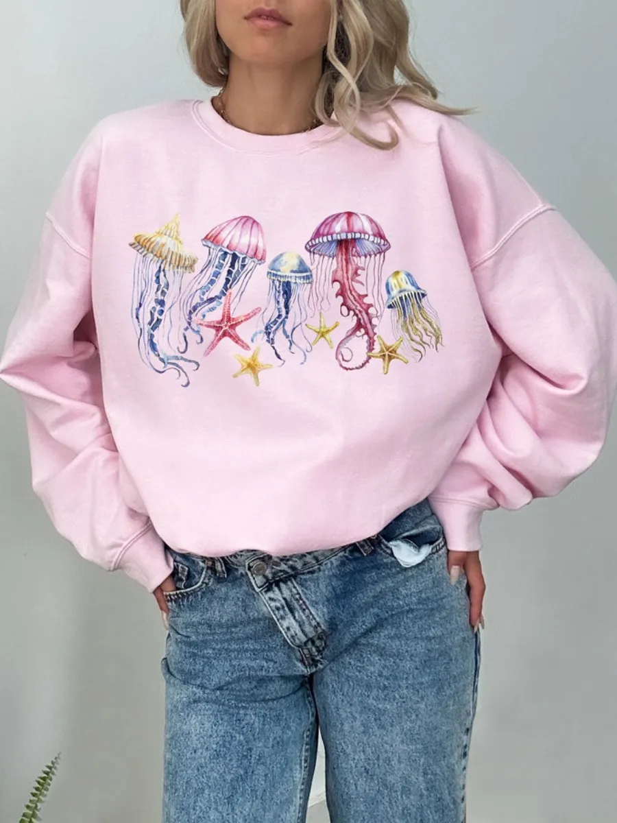 Starfish Jellyfish Sweatshirt