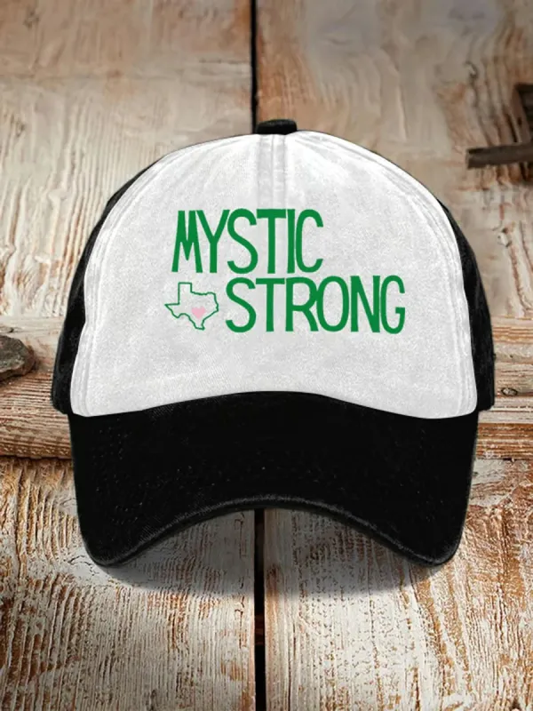 Unisex Mystic Strong Print Cap