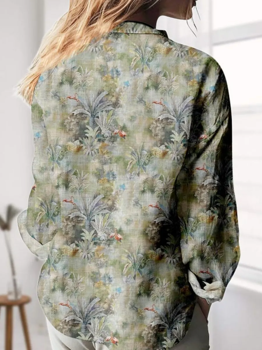Lush Jungle Print Shirt