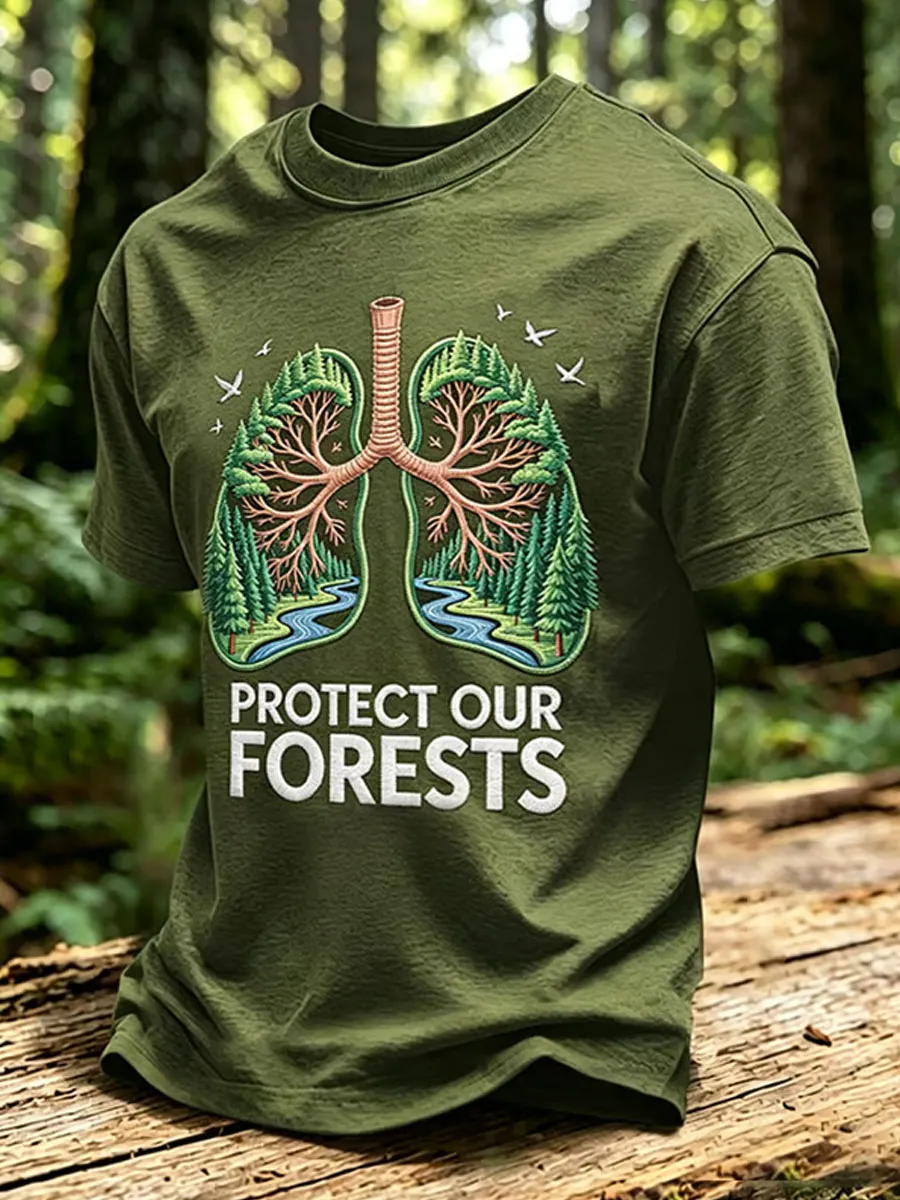 Save Our National Parks, Protect Our Forests, Men's T-Shirts