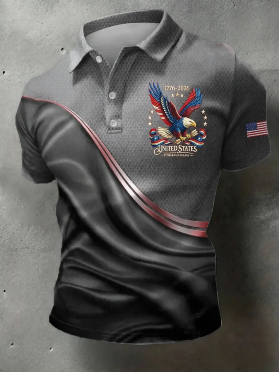 Men's 250th Anniversary Celebration Printed Polo Shirt