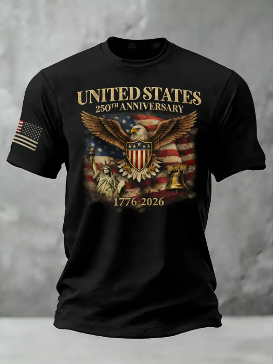 Men's 250th Anniversary Printed T-shirt