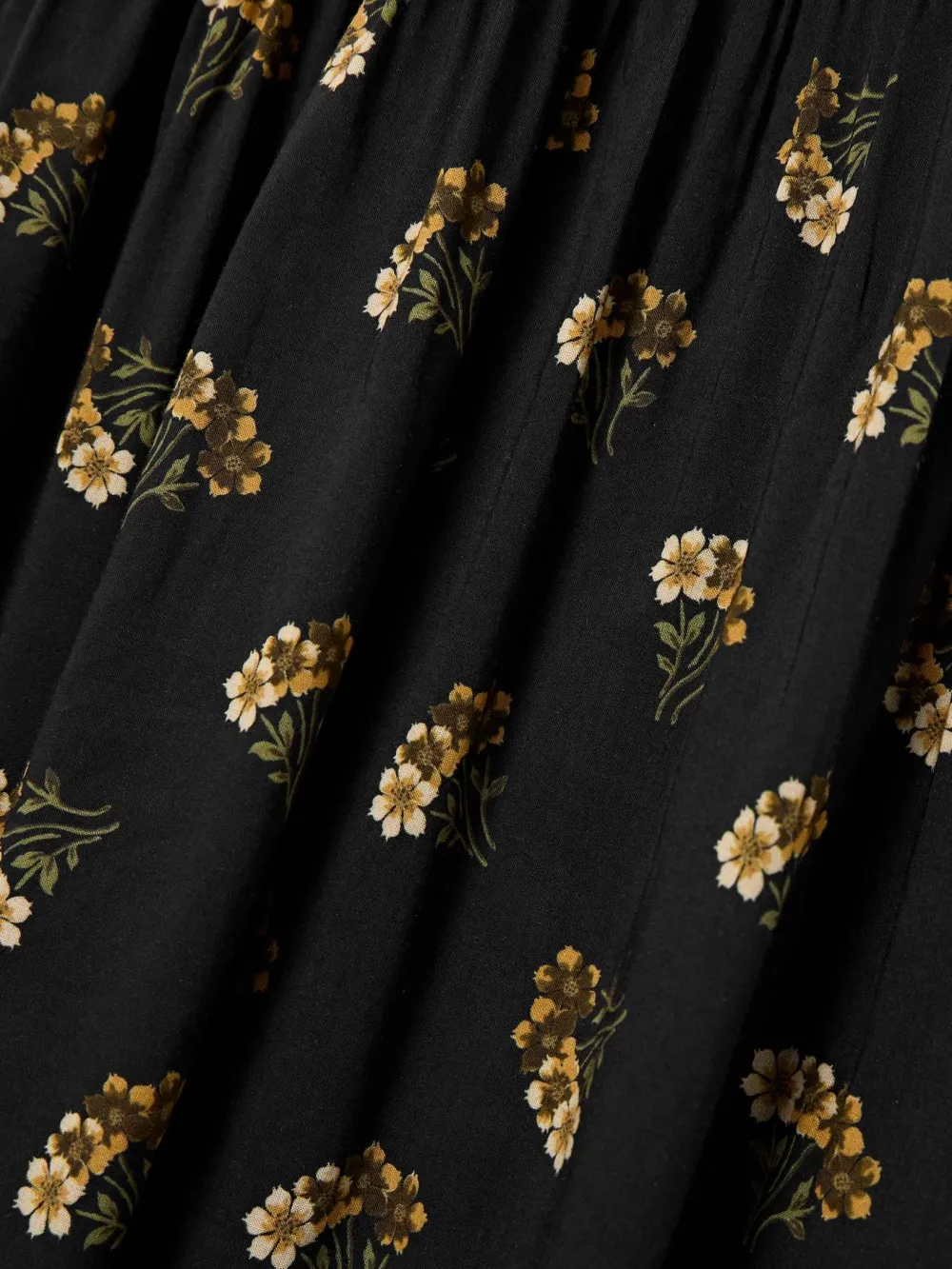 Print Square Neck Dress