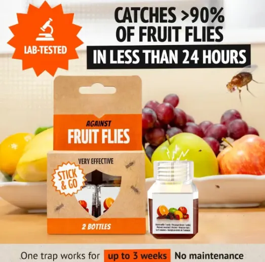 Fruit Fly Trap - Environmentally Responsible Fruit Fly K ille