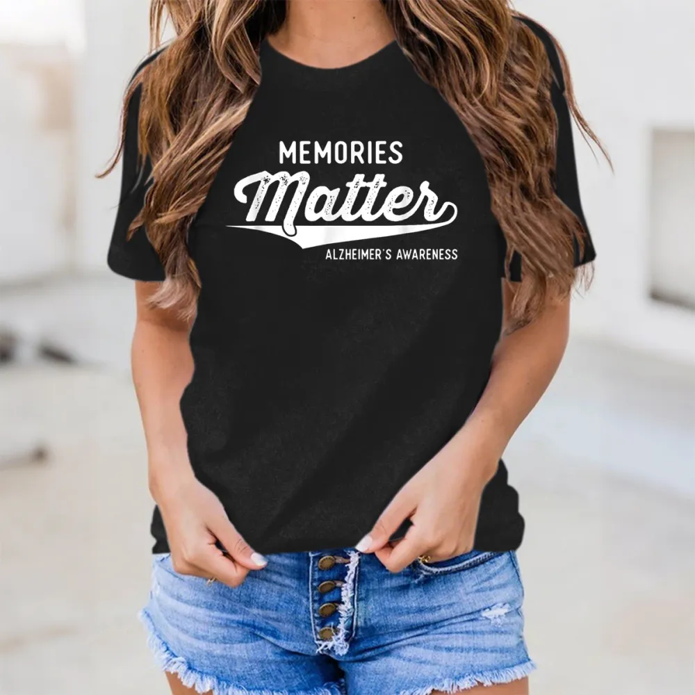 Round-Neck Short-Sleeved T-shirt
