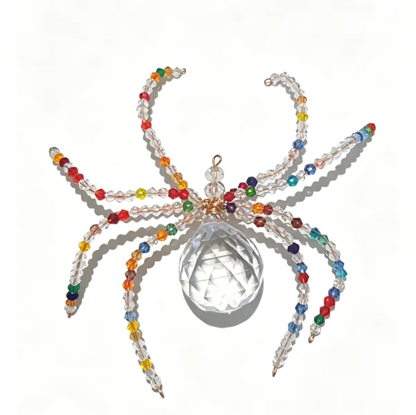 2026 Halloween Crystal Spider Party Scene Ornament Pendant Ornament