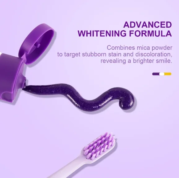 Renew Your Smile with This Toothpaste - The All - new Purple Whitening Toothpaste, Making a Stunning Debut! Renew Your Smile with This Toothpaste - The All - new Purple Whitening Toothpaste, Making a Stunning Debut! Renew Your Smile with This Toothpaste