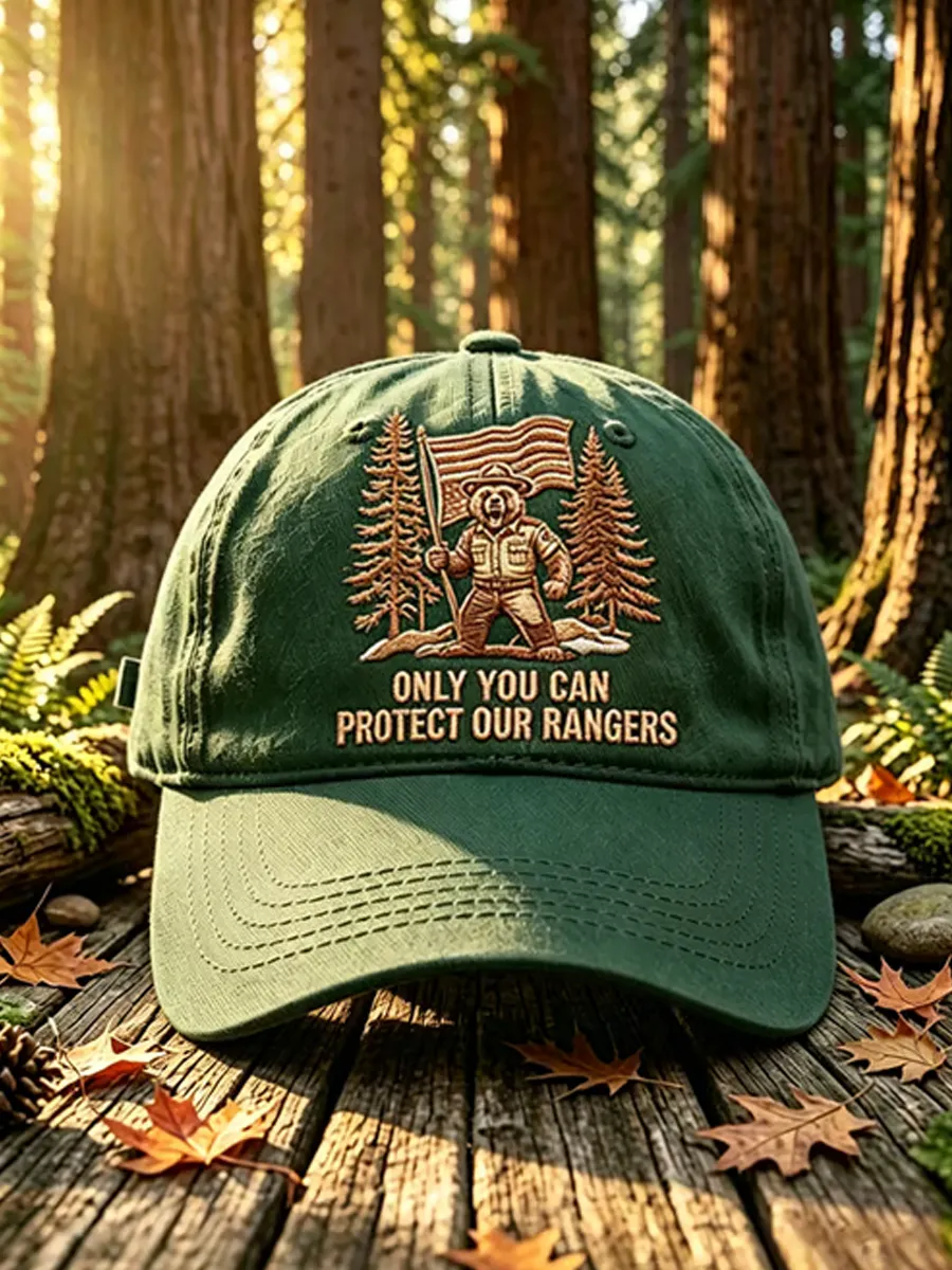 Unisex Resist Bear Printed Hat