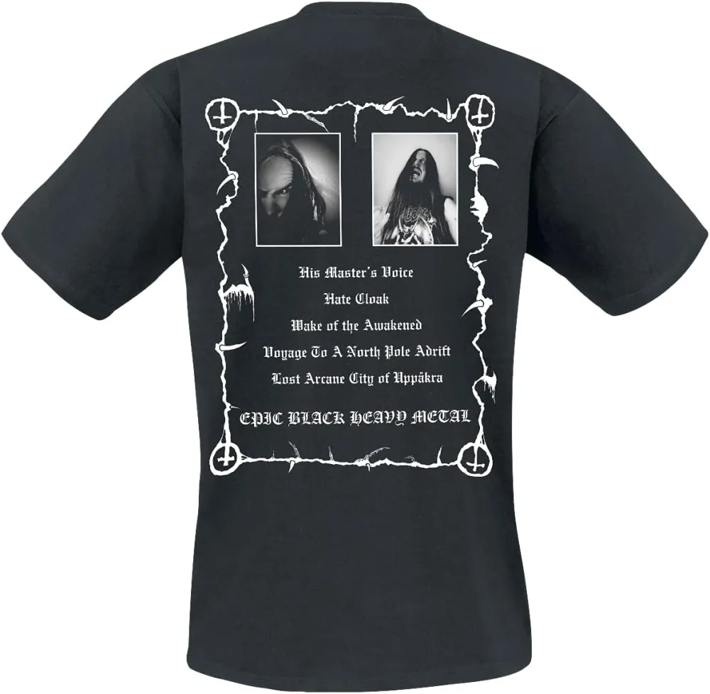 Men's Eternal Hails Printed Round Neck Casual T-Shirt