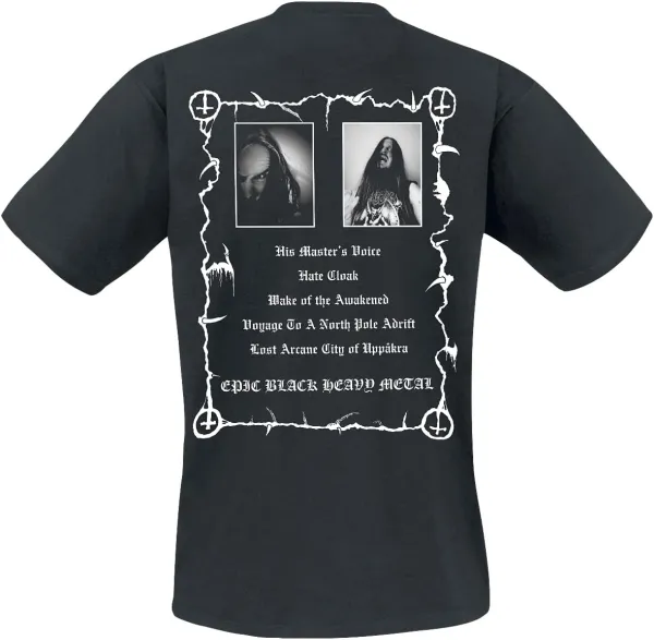 Men's Eternal Hails Printed Round Neck Casual T-Shirt
