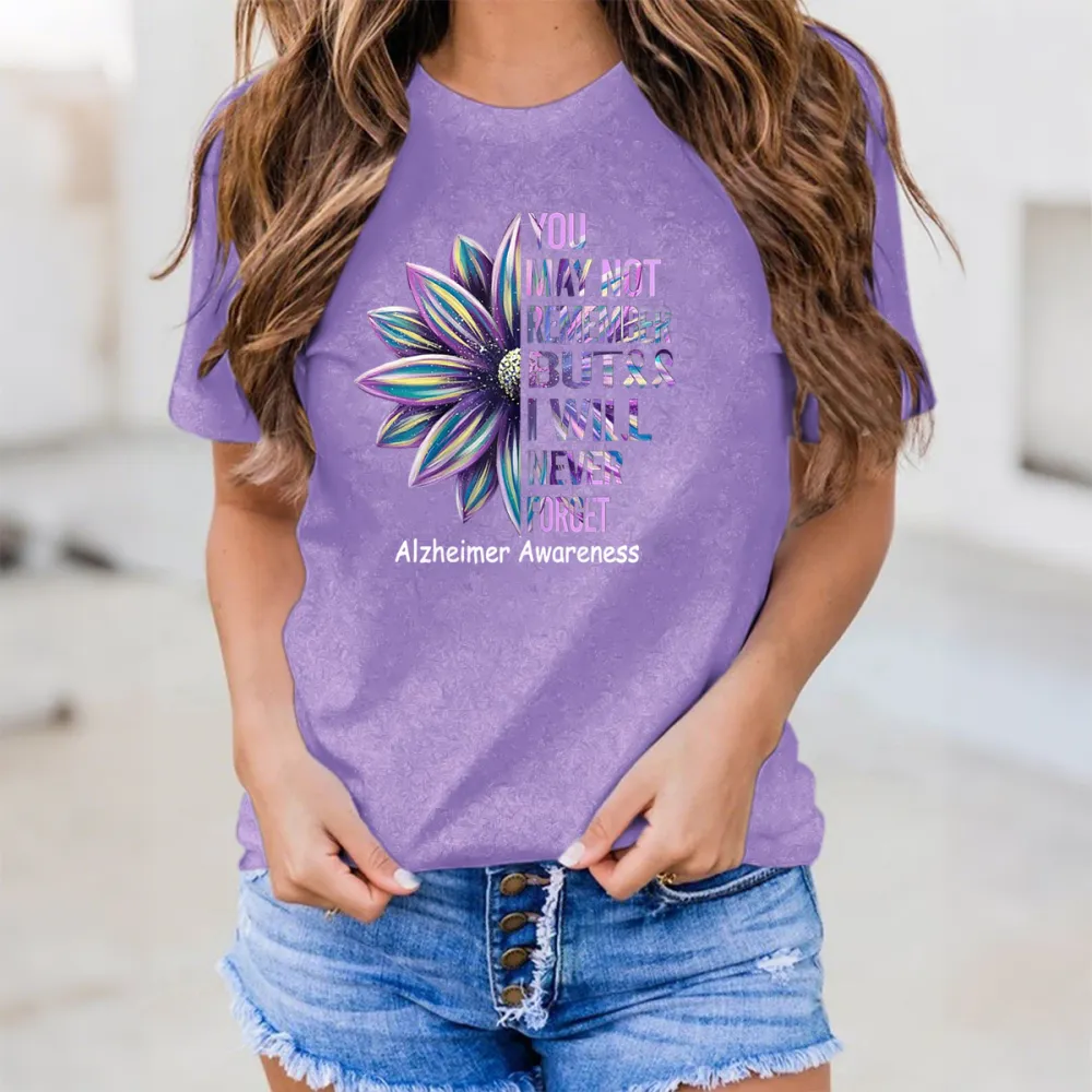 Women's Round-Neck Short-Sleeved T-shirt