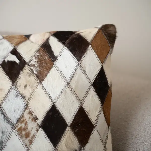 Urban Wildgrain Leather Cushion Cover