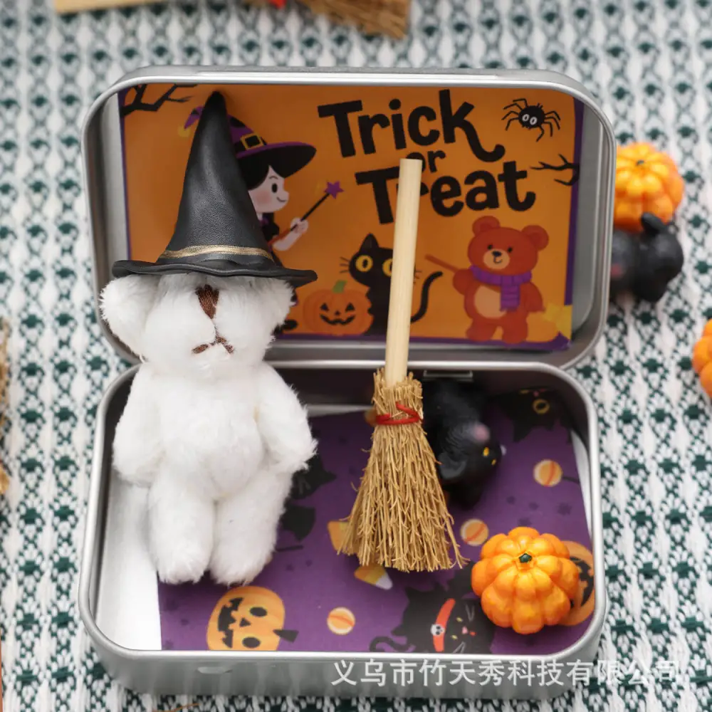 Halloween Bear in a Box for Trick or Treat