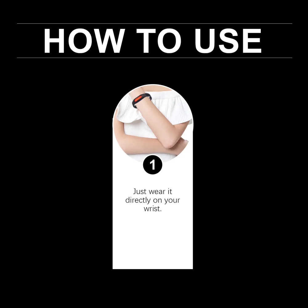 anti-mosquito silicone wristband