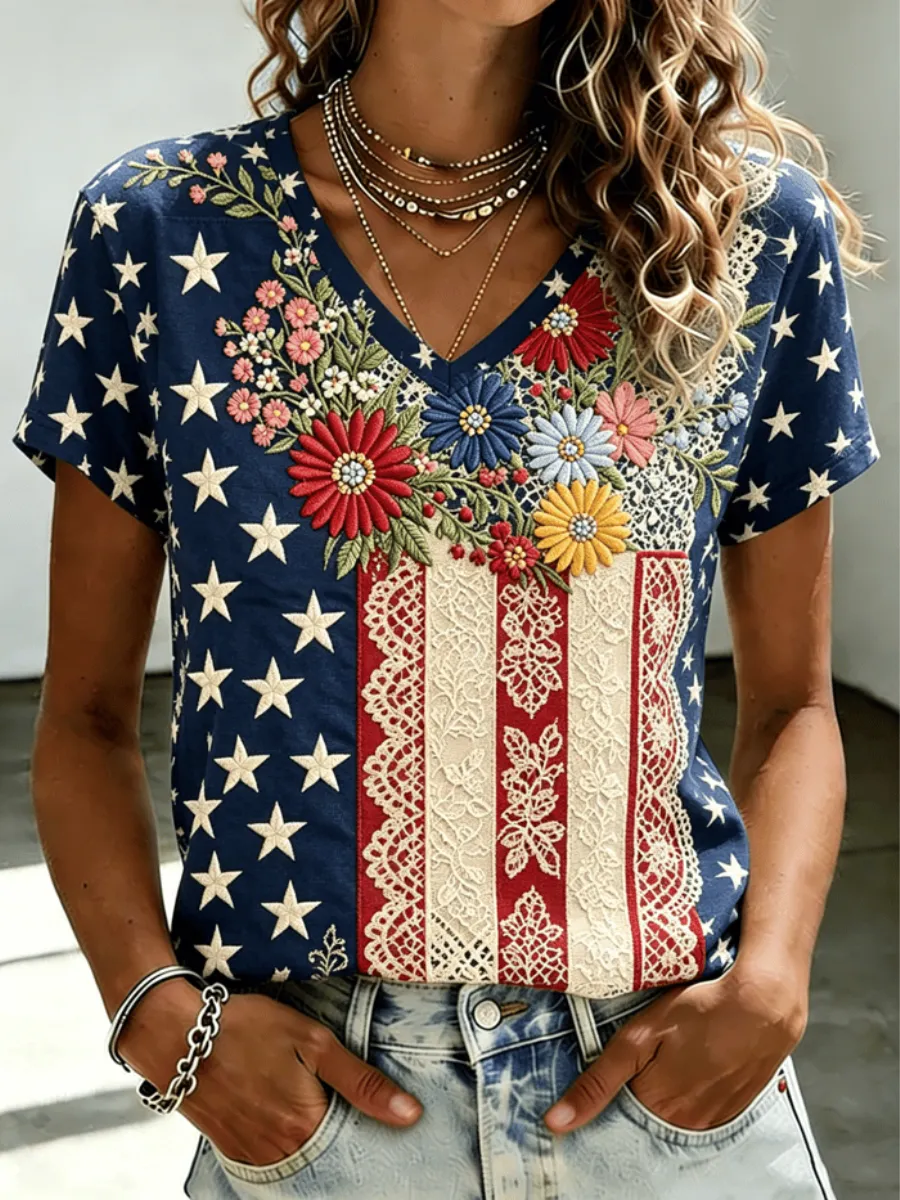 Women's 250th Anniversary Printed T-shirt