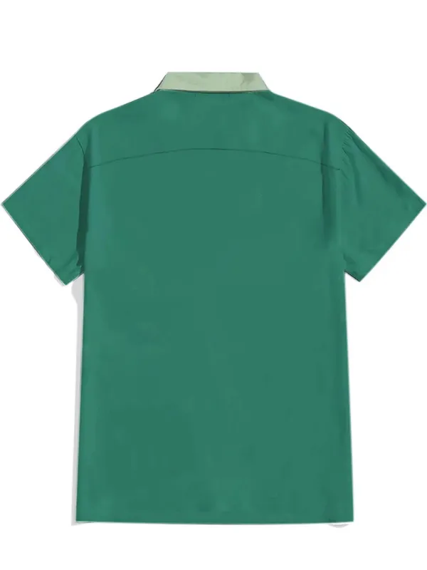 1950‘S Vintage Atomic - 100% Cotton Cuban Collar Shirt
