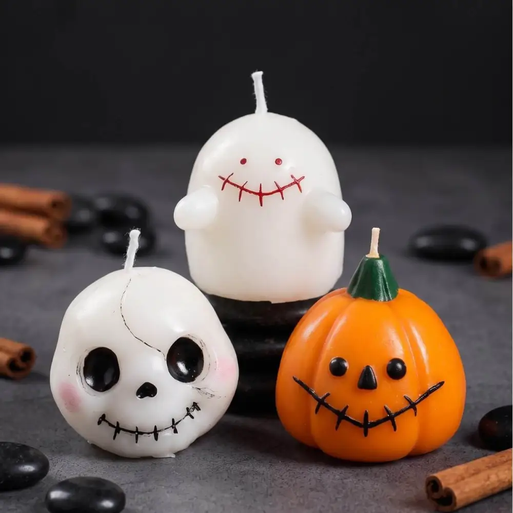 Premium Halloween Scented Candle Gift Set