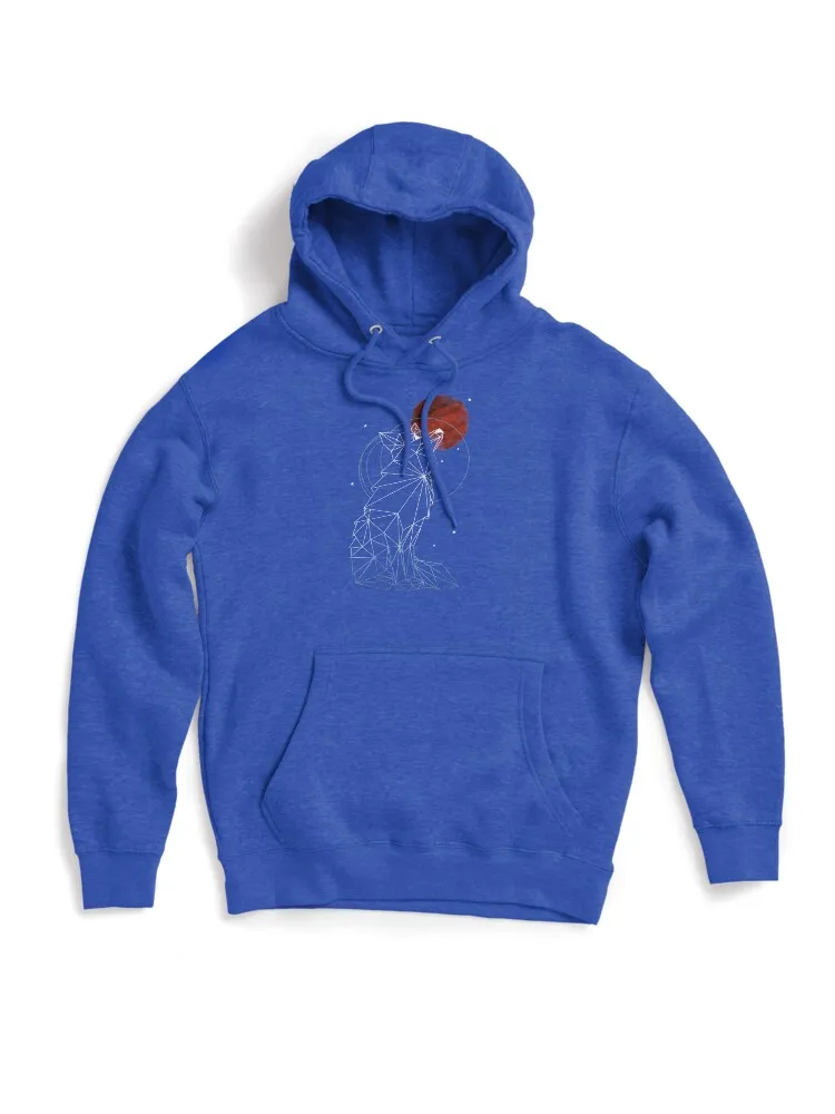 Fox In The Stars Pullover Hoodie