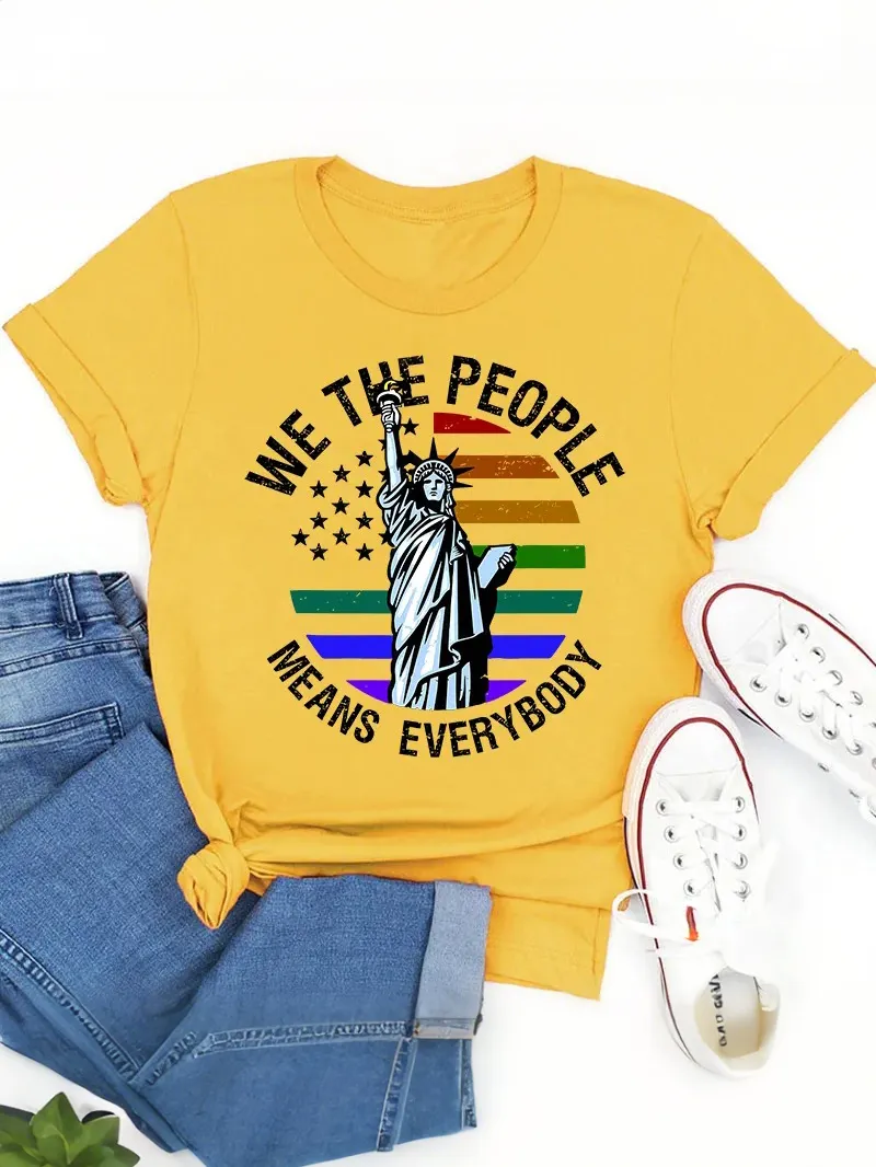 We The People Means Everybody Teacher T-Shirt