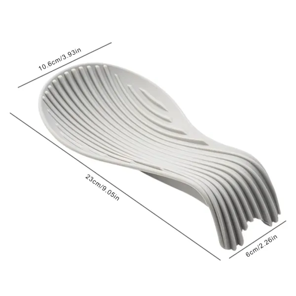 1/4Pcs Silicone Insulated Spoon Holder Heat