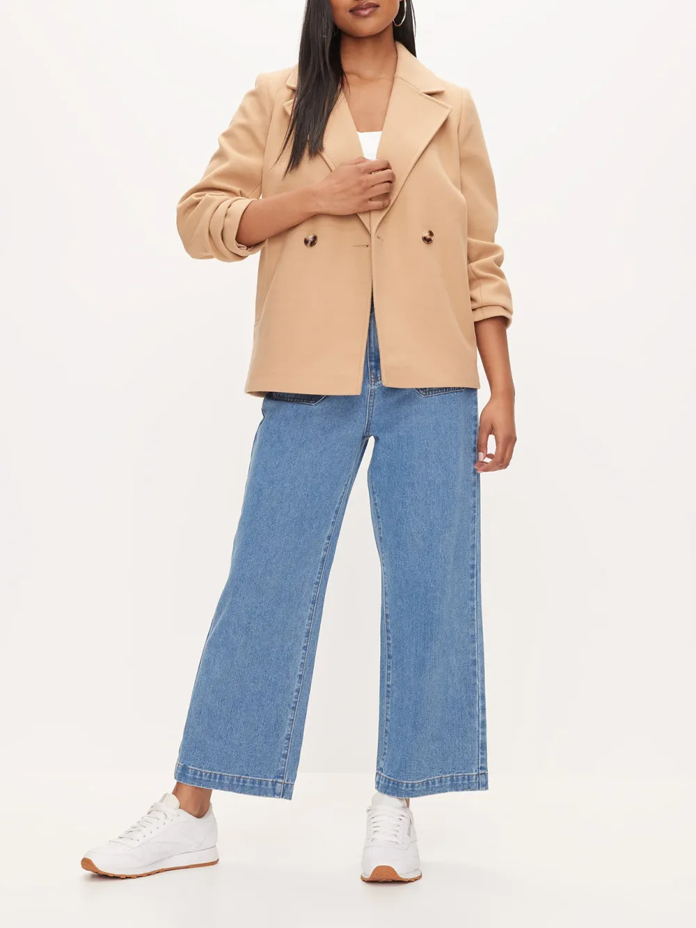 Double Breasted Short Coat