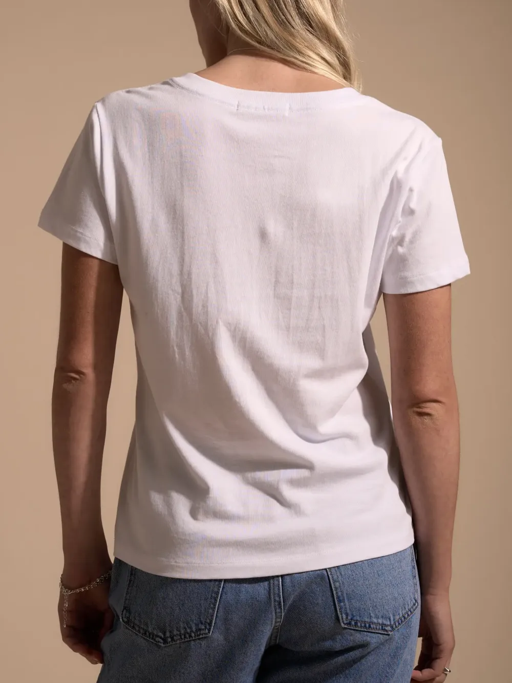 Elementary Organic/Pima Cotton V Neck Tee