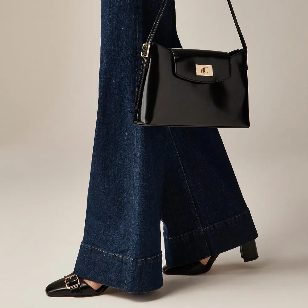 Mid-Waist Denim Semi-Stretch Jeans