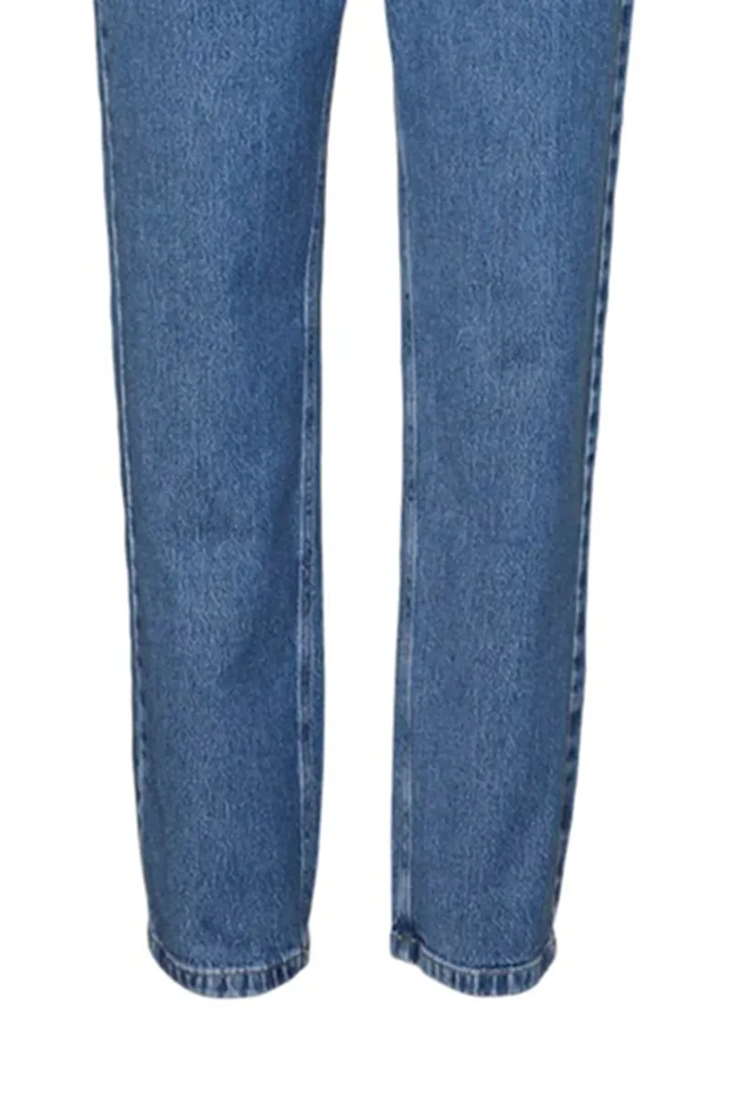 High Rise Elastic Waist Jeans