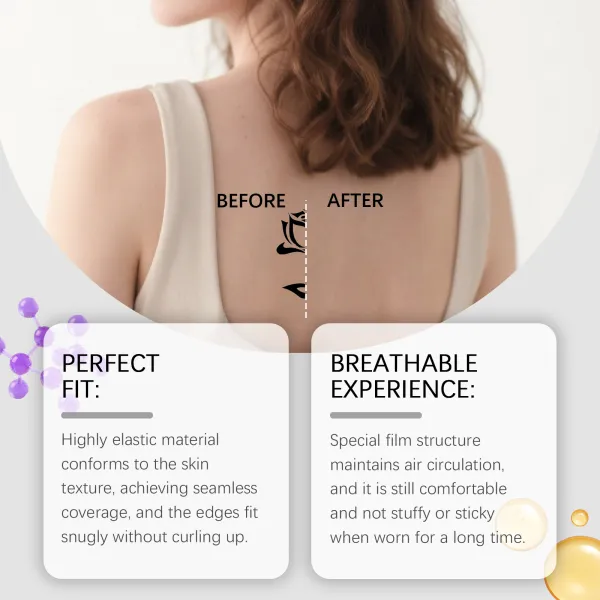 Jaysuing Tattoo Cover Patch - Gentle Adhesive, Skin-Friendly & Breathable Concealer for Seamless Coverage -$AC