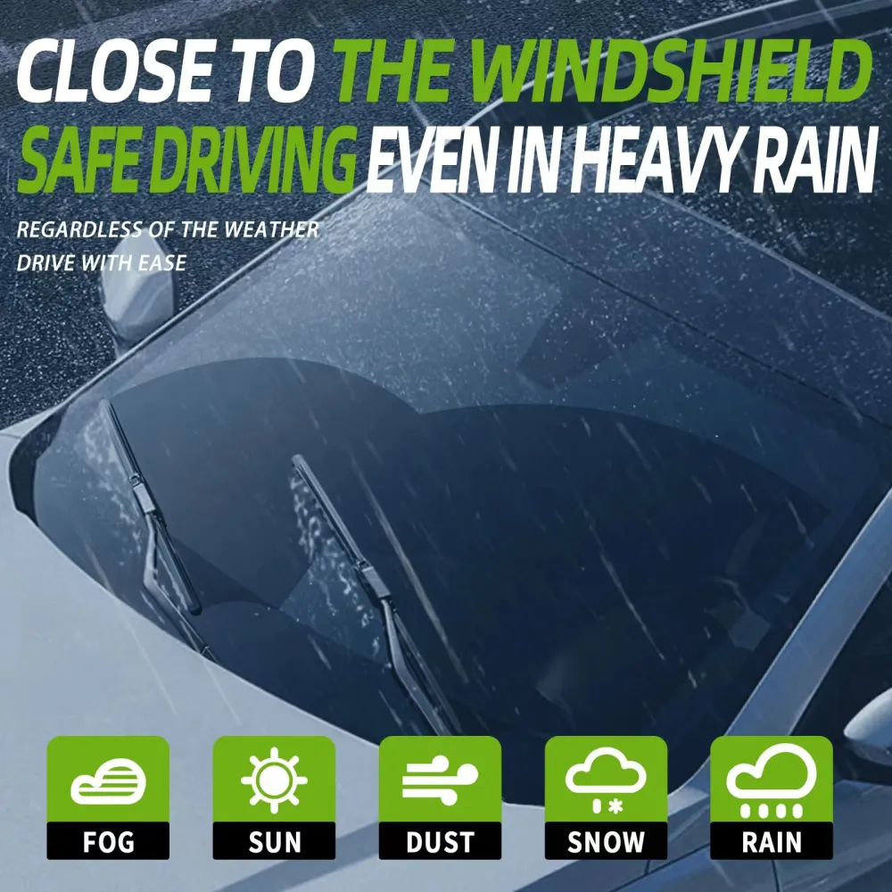 Windshield Wiper For Glass Cleaning(3 Pack)